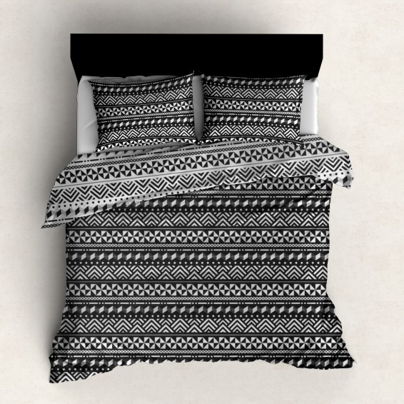 Modern Tribal Duvet Cover and Pillowcases - Antique Images